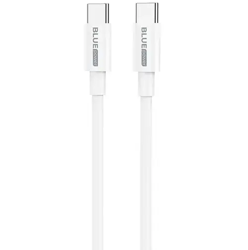 Cablu de date BLUE Power BBX44, USB Type-C - USB Type-C, 1m, 5 A (Alb)