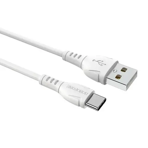 Cablu de date Borofone BX51, USB - USB Type-C, Alb