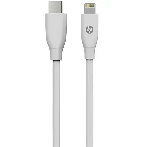 Cablu de date HP DHC-MF102-2M, USB-C - Lightning, 2m (Alb)