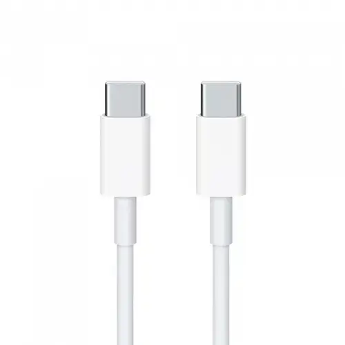 Cablu de date/incarcare USB-C - USB-C Google, 30W, 1m (Alb)