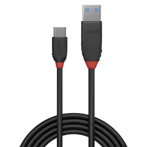 Cablu de date Lindy LY-36916, 1m, USB 3.2 Type A - USB-C, 10Gbps