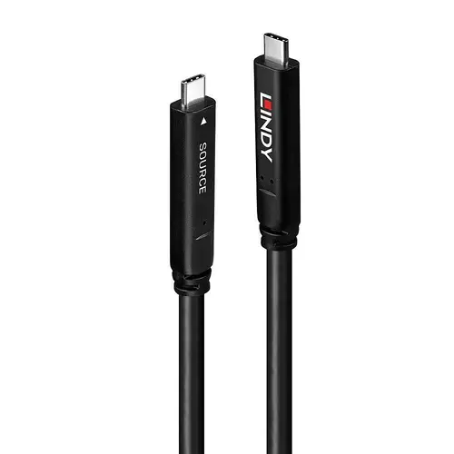 Cablu de date Lindy LY-43333, 10 m, USB-C 3.2 Gen 1