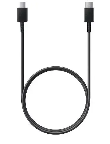 Cablu de date Samsung EP-DA705BBEGWW, USB Type-C - USB Type-C, 1m (Negru)