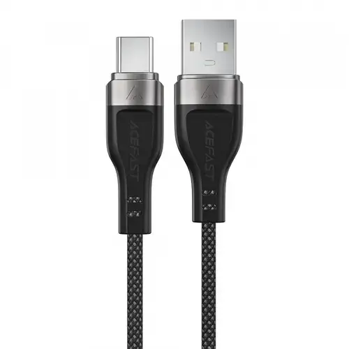 Cablu De Date si Incarcare USB-A - USB-C Acefast C11-04, 18W, 1.2m (Negru)