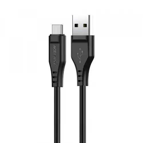 Cablu De Date si Incarcare USB-A - USB-C Acefast C3-03, 60W, 1.2m (Negru)