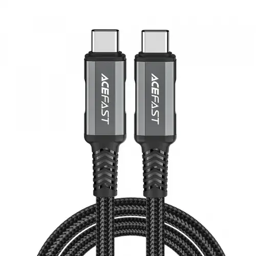 Cablu De Date si Incarcare USB-C - USB-C Acefast C1-09, 240W, 1m (Gri)