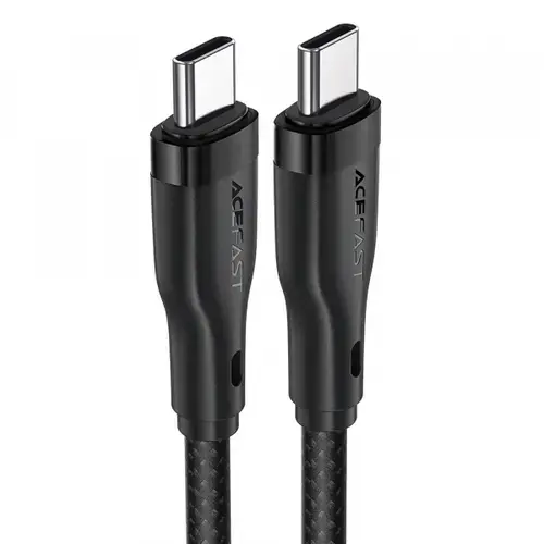 Cablu De Date si Incarcare USB-C - USB-C Acefast C8-03, 60W, 1.2m (Negru)