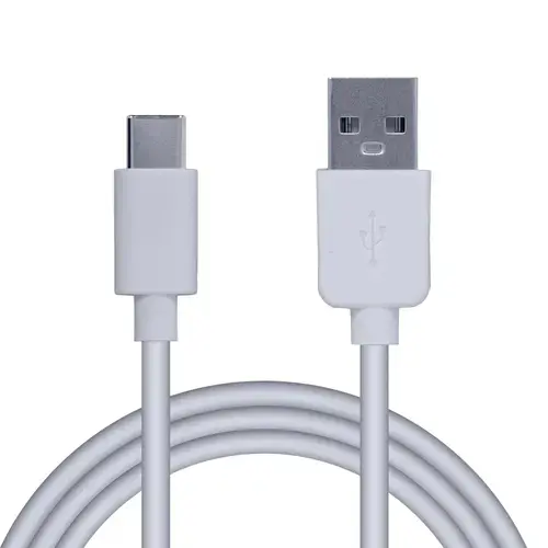 Cablu de date Spacer, USB 3.0 (T) la Type-C (T), PVC 2.1A, retail pack, 1m, Alb