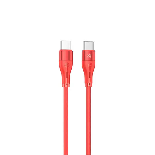 Cablu de date Tellur TLL155521, Type-C, 1m, Rosu