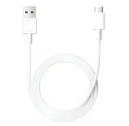 Cablu de date Xiaomi BHR087GGL, 3A, USB-A la USB Type-C, 1m (Alb)