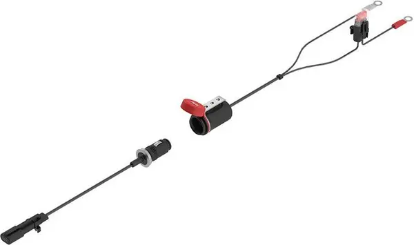 Cablu de încărcare a acumulatorului Defa - SmartCharge, 12V, cu cleme tip inel
