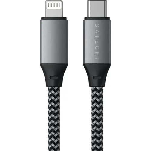 Cablu de încărcare Satechi USB-C / Lightning, 25cm, MFI