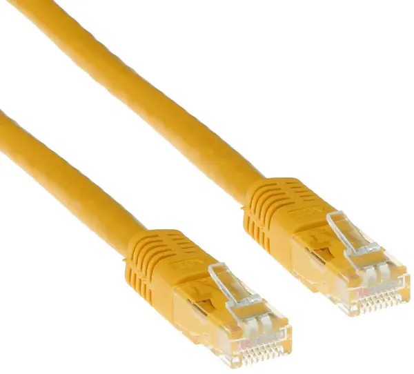 Cablu de rețea ACT - IB8803, RJ45/RJ45, 3m, galben