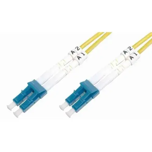 Cablu de retea din fibra optica Digitus , duplex SM 9/125 OS2 LC/LC 3m, galben