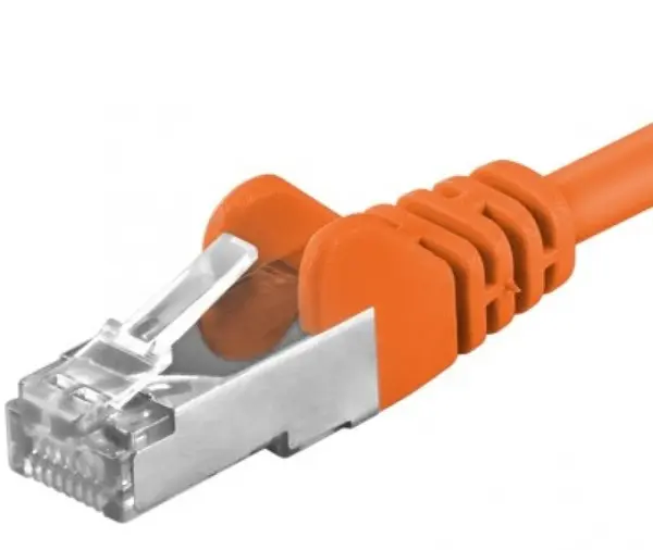 Cablu de retea RJ45 cat 6A SFTP 2m Portocaliu, sp6asftp020E