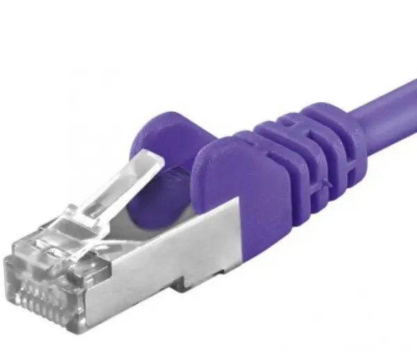 Cablu de retea RJ45 cat 6A SFTP 5m Mov, sp6asftp050V