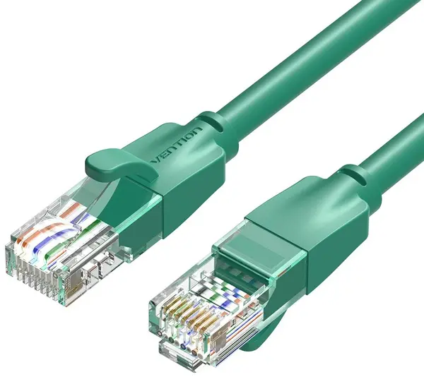 Cablu de rețea Vention - IBEGH, RJ45/RJ45, 2m, verde