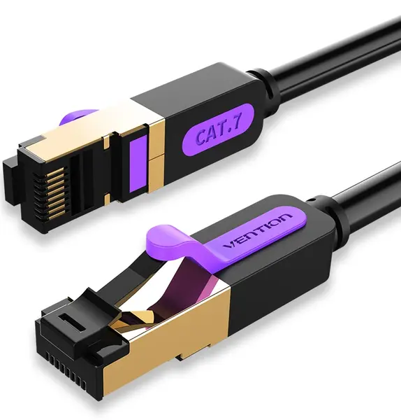 Cablu de rețea Vention - ICDBJ, RJ45/RJ45, 5m, negru