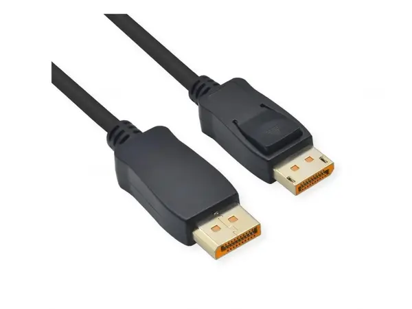 Cablu Displayport 10K60Hz/4K120Hz 54Gbit/s T-T 2m, Roline 11.04.6022
