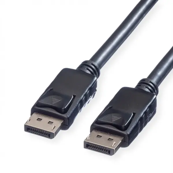 Cablu Displayport 4K60Hz T-T TPE 5m Negru, Roline 11.04.5984