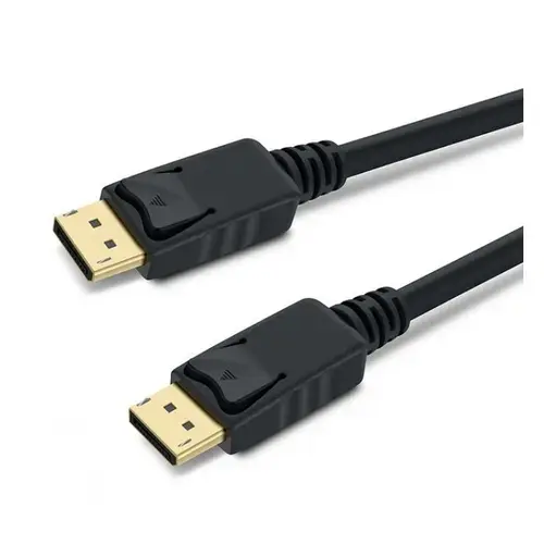 Cablu DisplayPort, tata - tata, Versiunea 1.3/1.4, 4K (3840×2160), dublu ecranat, conectori auriti, 1.5m, PremiumCord
