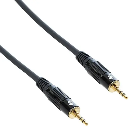 Cablu ecranat Bespeco - EA2M300, 3m, negru