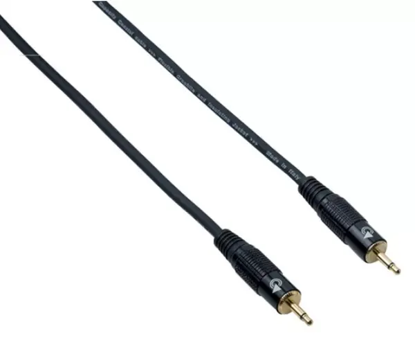Cablu ecranat Bespeco - EA2MJ150, 1 m, negru