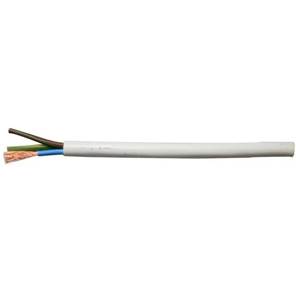 Cablu electric litat (multifilar) de cupru MYYM / H05VV-F 3x2.5 / 10m