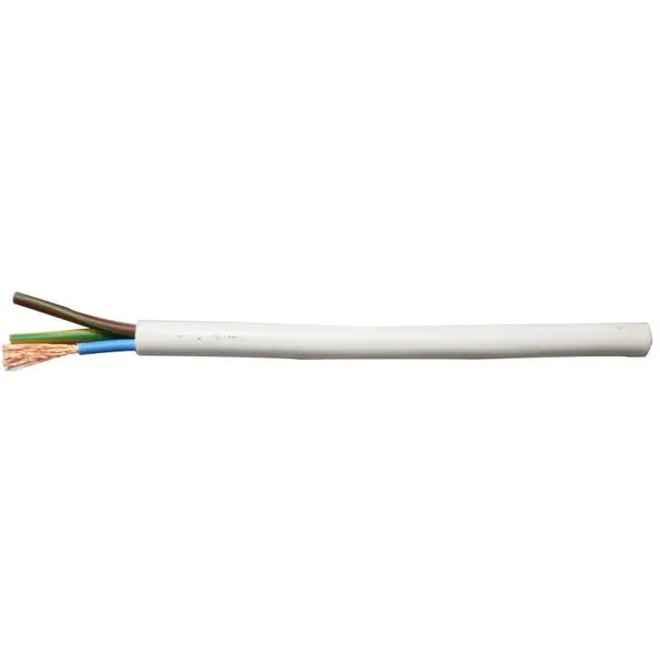 Cablu electric litat (multifilar) de cupru MYYM / H05VV-F 3x6 / m