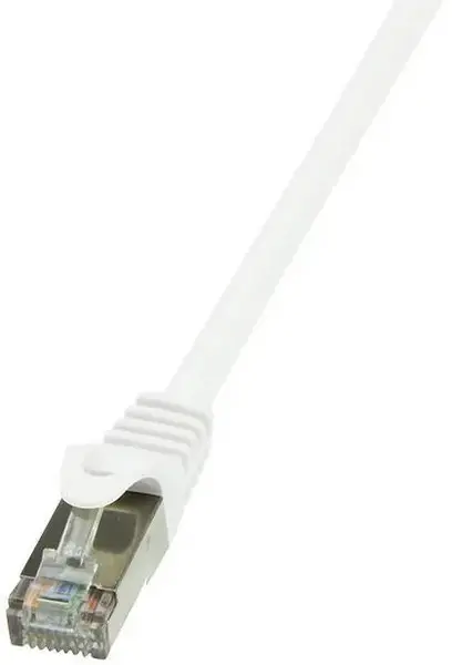 Cablu F/UTP LogiLink CP2051S, Patchcord, CAT.6, 2m (Alb)