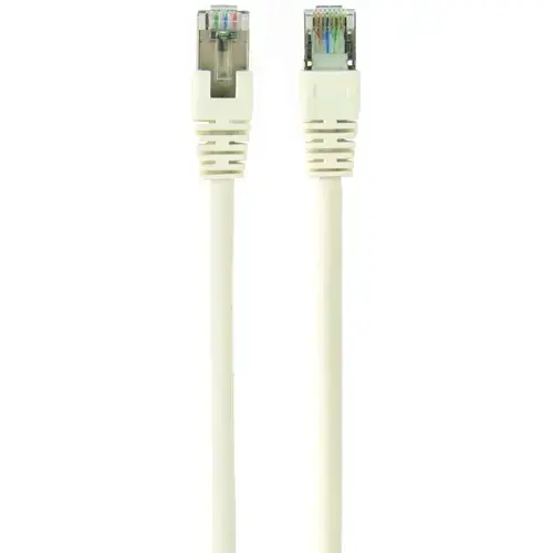Cablu FTP GEMBIRD Cat6, cupru-aluminiu, 5 m, alb, AWG26, ecranat PP6-5M/W