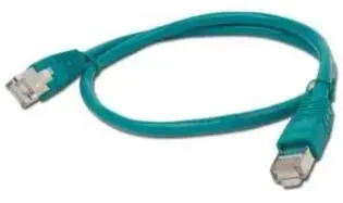 Cablu FTP Gembird PP22-1M/O, Patchcord, CAT.5e, 1m (Verde)