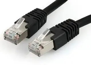 Cablu FTP Gembird PP6-0.5M/BK, Patchcord CAT.6, 0.5m (Negru)