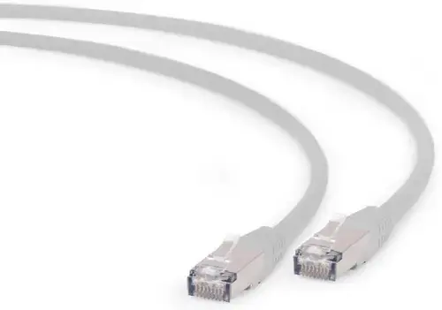 Cablu FTP Gembird PP6A-LSZHCU-0.25M, Patchcord, CAT.6a, 0.25 m (Gri)