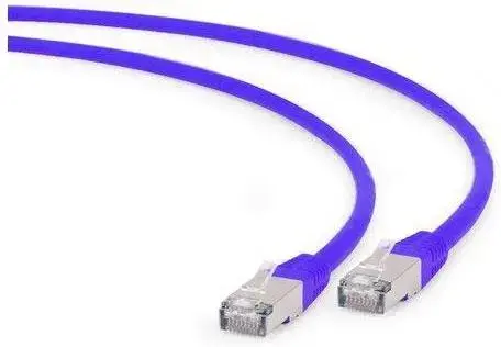 Cablu FTP Gembird PP6A-LSZHCU-V-1M, Patchcord, CAT.6a, 1 m (Violet)