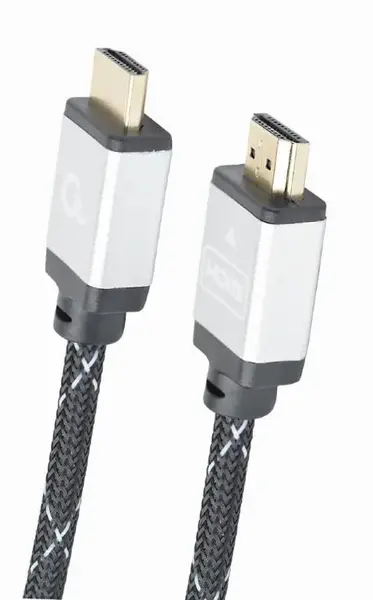 Cablu GEMBIRD CCB-HDMIL-7.5M, HDMI - HDMI, 7.5m, conectori auriti, 4K/60Hz (Negru)