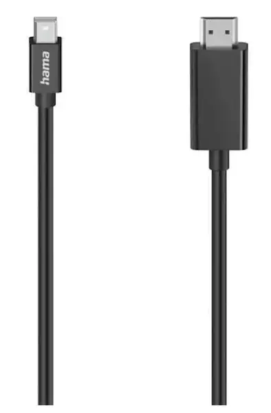 Cablu Hama 200711, Mini-Displayport - HDMI, Ultra-HD 4K, 1.5 m (Negru)