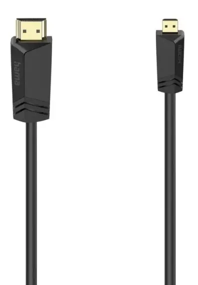 Cablu Hama - 74259, HDMI/micro HDMI, 2 m, negru