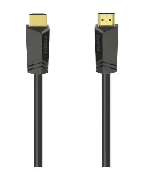 Cablu HDMI Hama 205008, 4k, Ethernet, 7.5 m, aurit (Negru)