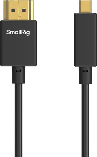 Cablu HDMI la micro HDMI, SmallRig 4795 Ultra-Slim 4K HDMI Data Cable D to A 100cm