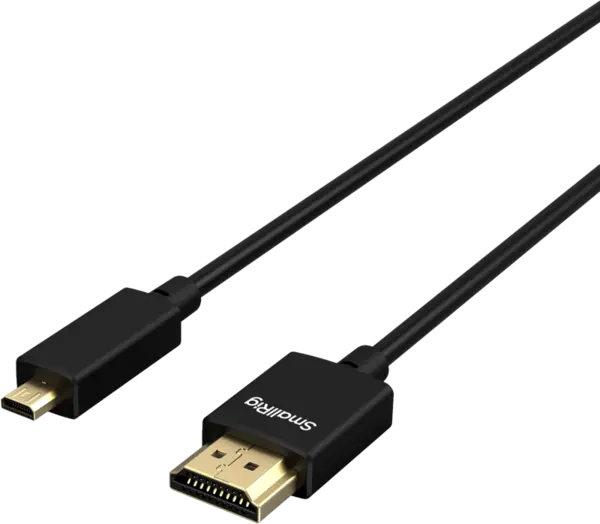 Cablu HDMI la micro HDMI, SmallRig 4795 Ultra-Slim 4K HDMI Data Cable D to A 100cm