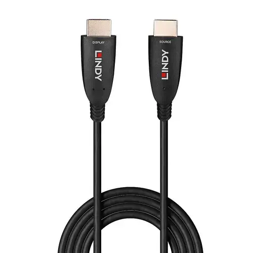 Cablu HDMI Lindy LY-38515, 50m, 8K/60Hz, fibra optica
