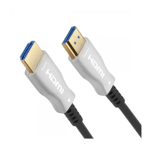 Cablu HDMI Optic, 18Gbps, 4K@60Hz, Active Optical (AOC), V2.0, conectori auriti, 20m, PremiumCord kphdm2x20