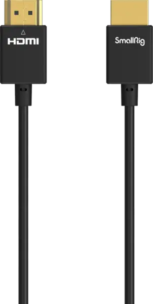 Cablu HDMI, SmallRig 2956 HDMI Cable Ultra Slim 4K 35cm