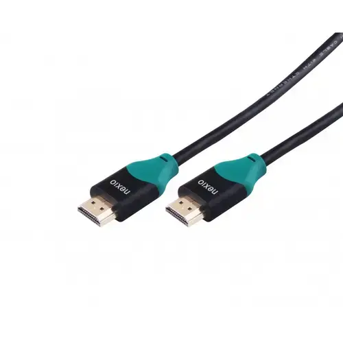 Cablu HDMI V2.0, tata-tata, 4K@60hz, 1080P, High Speed Ethernet, contacte aurite, 3m, Nexio NX-VN-HD40-3M
