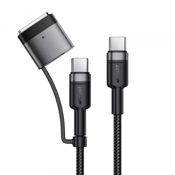 Cablu Incarcare Acefast, USB-C - USB-C / MagSafe 3, 240W, 1.2m, Negru