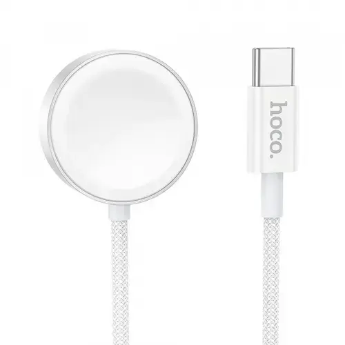 Cablu Incarcare HOCO CW59 pentru Apple Watch / Samsung Galaxy Watch Series, Alb
