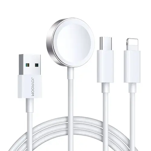 Cablu Incarcare Joyroom S-IW008 pentru Apple Watch Series, 3.5W, Incarcare simultana a 3 dispozitive