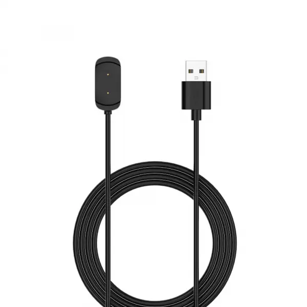 Cablu Incarcare Techsuit THA2 pentru Amazfit Watch Series, USB-A, Negru
