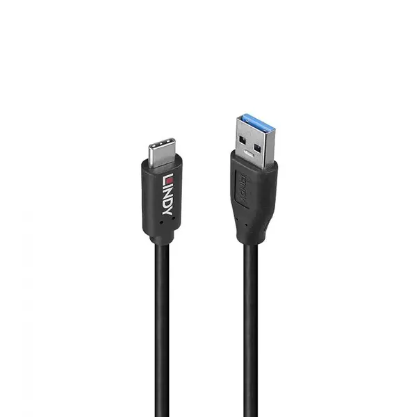 Cablu Lindy 1.5m USB 3.2 Type-A to C GRS Cablu Lindy 1.5m USB 3.2 Type-A to C GRS